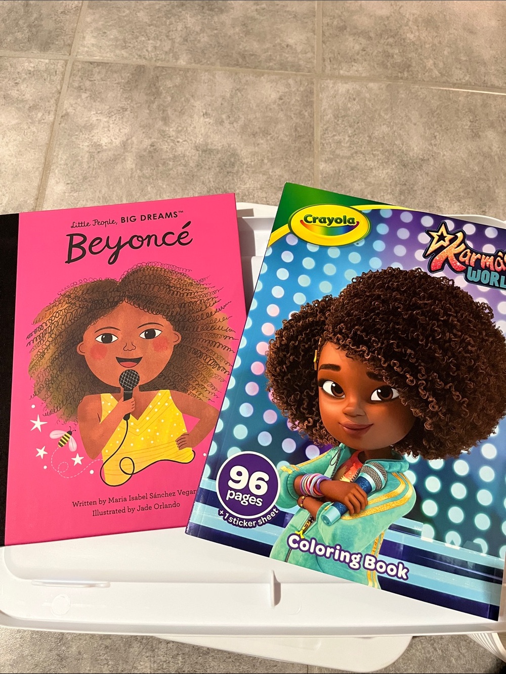 NWT Beyoncé Book and Karmas World Coloring Book